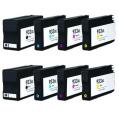 Compatible Pack 8 x HP 932 XL Y 933 XL
