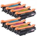 Compatible Pack 8 x HP CE260/1/2/3