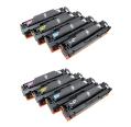 Compatible Pack 8 X HP CF530/1/2/3A Premium (205A)