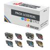 Compatible Pack 8x Brother LC3235 XL / LC3233