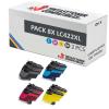 Compatible Pack 8x Brother LC422XL