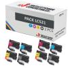Compatible Pack 8x Brother LC521