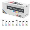 Compatible Pack 8x Epson T05A1/2/3/4 Tinta Pigmentada