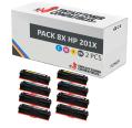 Compatible Pack 8x HP 201X - HP CF400/1/2/3X
