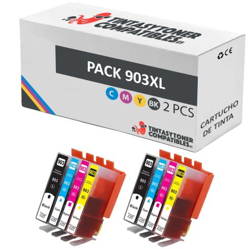 Compatible PACK 8X HP 903XL