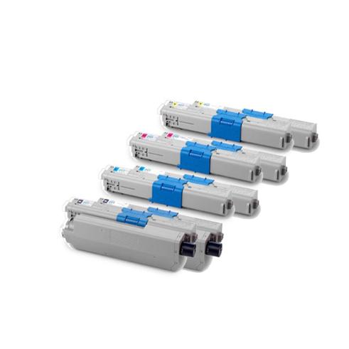Compatible Pack 8x OKI C301 / C321