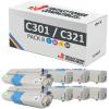 Compatible Pack 8x OKI C301 / C321