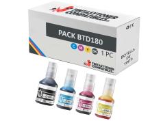 Compatible PACK Brother BTD180 Botella de Tinta