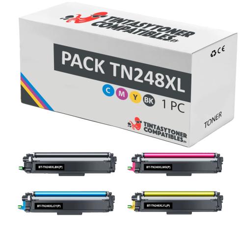 Compatible Pack Brother TN248XL