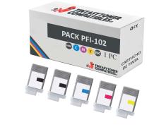 Compatible PACK Canon PFI-102