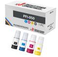 Compatible PACK Canon PFI050 Botellas de Tinta Pigmentada