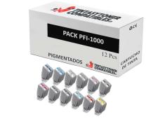 Compatible PACK Canon PFI1000 Pigmentado