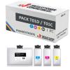 Compatible PACK Epson T01D / T01C Pigmentado