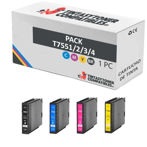Compatible Pack Epson T7551/2/3/4