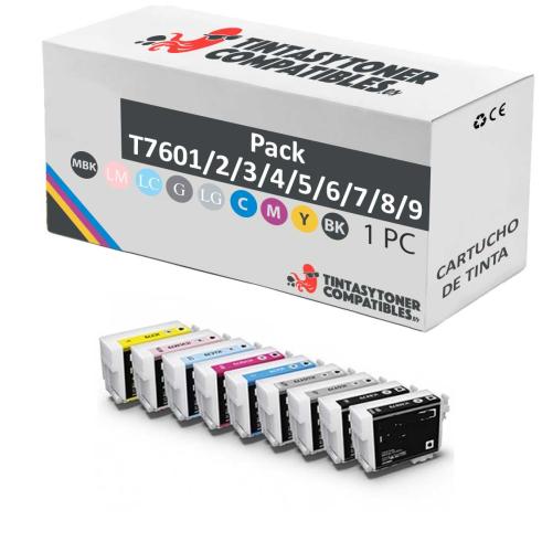 Compatible PACK Epson T7601/2/3/4/5/6/7/8/9