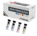 Compatible Pack Epson T9451/2/3/4 Tinta Pigmentada