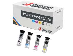 Compatible Pack Epson T9451/2/3/4 Tinta Pigmentada