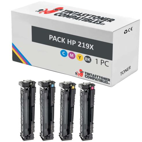 Compatible Pack HP 219X - HP W2190/1/2/3X
