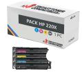 Compatible Pack HP 220X / HP W2200/1/2/3X