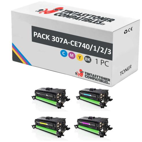 Compatible PACK HP 650A - HP CE270/1/2/3