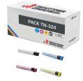 Compatible PACK Konica Minolta Bizhub C258 / C308 / C368 / TN324