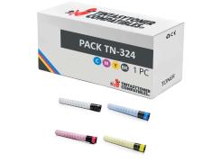 Compatible PACK Konica Minolta Bizhub C258 / C308 / C368 / TN324