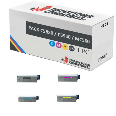 Compatible PACK OKI C5850 / C5950 / MC560