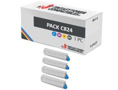 Compatible PACK OKI C824