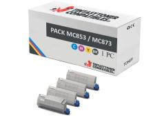 Compatible Pack OKI MC853 / MC873