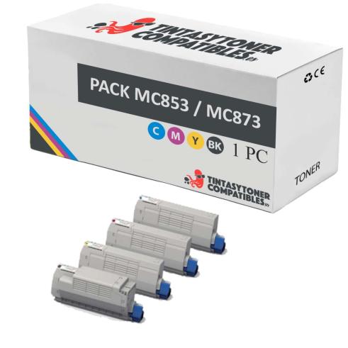 Compatible Pack OKI MC853 / MC873