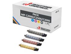 Compatible PACK Ricoh Aficio MP C2000 / C2500 / C3000