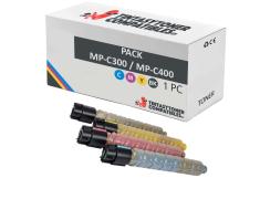 Compatible PACK Ricoh Aficio MP C300 / MP C400