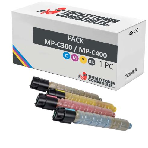 Compatible PACK Ricoh Aficio MP C300 / MP C400