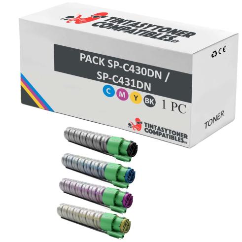 Compatible PACK RICOH AFICIO SP C430DN / SP C431DN