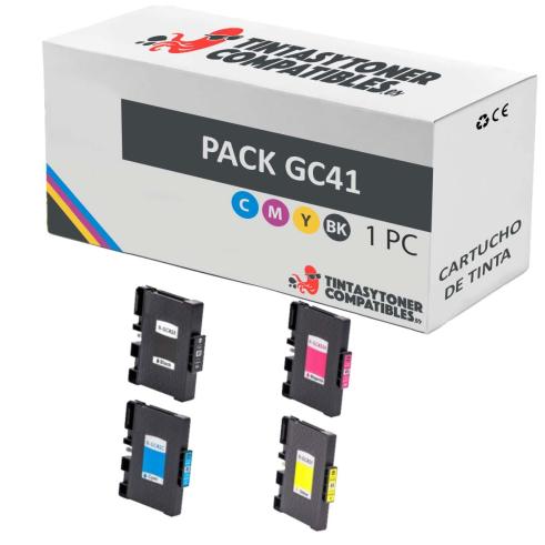 Compatible PACK Ricoh GC41