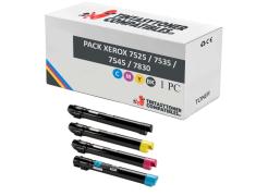 Compatible Pack Xerox 7525 / 7535 / 7545 / 7830