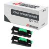 Compatible Pacote 2x Ricoh Aficio SP 3600 / SP 3610 / SP 4500 / SP 4510 / SP 4520 / MP 401SPF