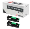 Compatible Pacote 2x Ricoh Aficio SP 3600 / SP 3610 / SP 4500 / SP 4510 / SP 4520 / MP 401SPF
