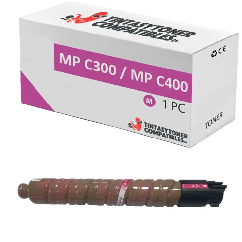 Compatible Ricoh Aficio MP C300 / MP C400 Magenta