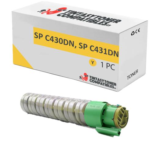 Compatible RICOH AFICIO SP C430DN / SP C431DN Amarillo