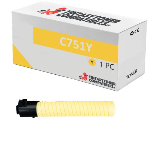 Compatible Ricoh C751 Amarillo