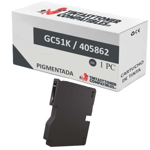 Compatible Ricoh GC51 Negro Pigmentado