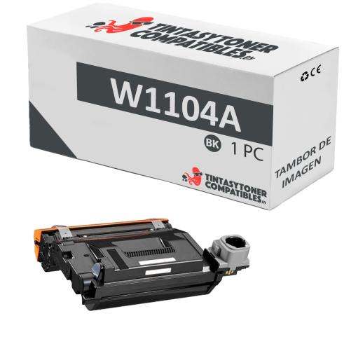 Compatible Tambor HP W1104A Negro