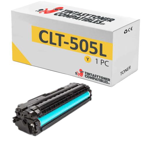 Compatible Toner CLT-505L Amarillo Remanufacturado