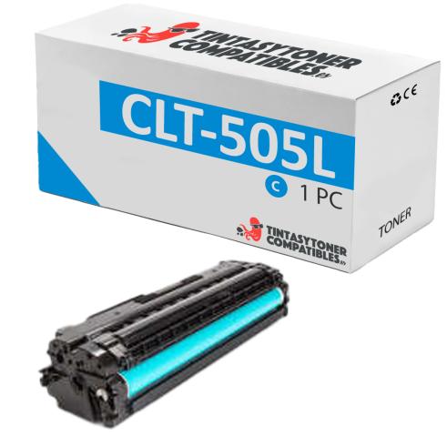 Compatible Toner CLT-505L Cyan Remanufacturado