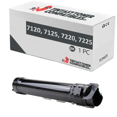 Compatible XEROX 7120 / 7125 / 7220 / 7225 Negro
