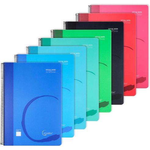 Cuaderno Cervantes Espiral Tapa Plástica de 80 Hojas 90g