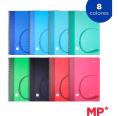Cuaderno Cervantes Espiral Tapa Plástica de 80 Hojas 90g