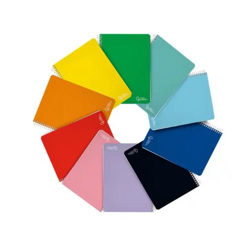 CUADERNO ESPIRAL A4 WITTY TAPA DURA PAUTA ESTRECHA 2,5MM LIDERPAPEL