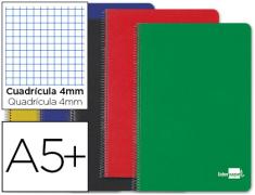 CUADERNO ESPIRAL CUARTO TAPA DURA LIDERPAPEL